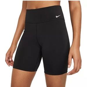 Nike One Mid Rise Biker Shorts Size Large